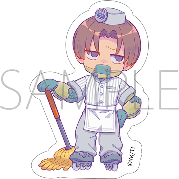 銀河特急 ミルキー☆サブウェイ ダイカットステッカー／カート: キャラ