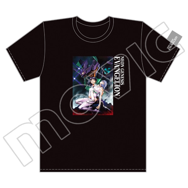 新世紀エヴァンゲリオン TV版・Tシャツ 初号機&シンジ&レイ （貞本義行