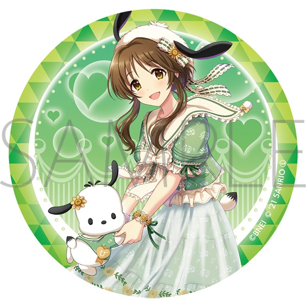 アイドルマスター シンデレラガールズ グリッター缶バッジ サンリオ