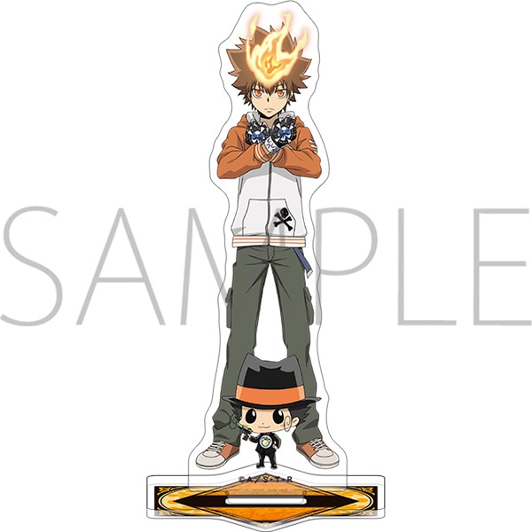 家庭教師ヒットマン REBORN！ アクリルスタンド／リボーン&沢田綱吉