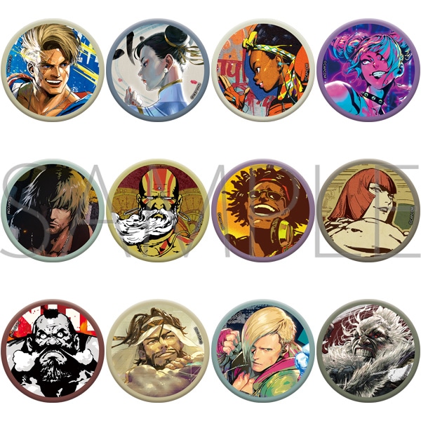 ストリートファイター6 キャラバッジコレクション／A: キャラグッズ