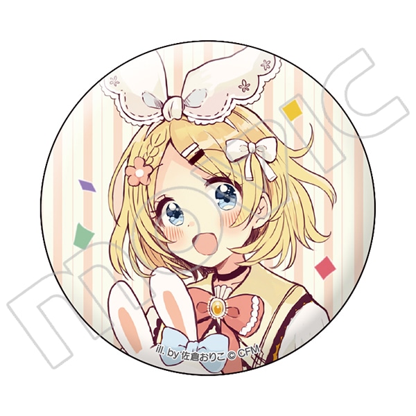 初音ミクシリーズ 缶バッジ 佐倉おりこ スイーツ リン: キャラグッズ