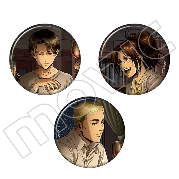 進撃の巨人 缶バッジセット: キャラグッズ｜ムービック（movic）