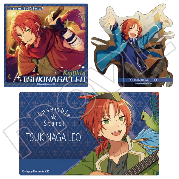 再販分】あんさんぶるスターズ！ メタルステッカーセット 月永レオ