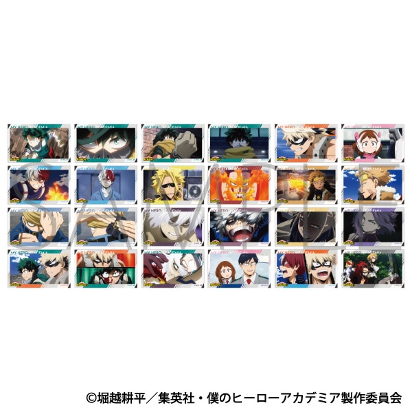 僕のヒーローアカデミア メモリアルクリアカードコレクション: キャラ