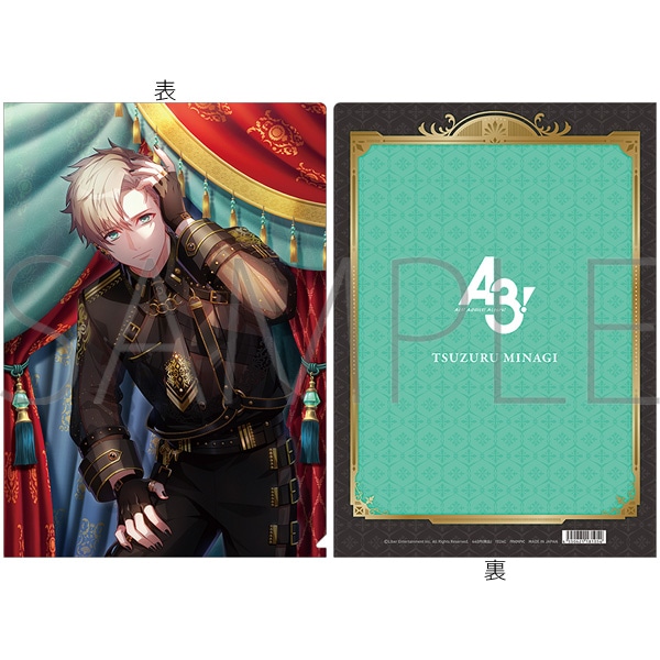 A3! クリアファイル／皆木綴 満開Feature(開花後): キャラグッズ