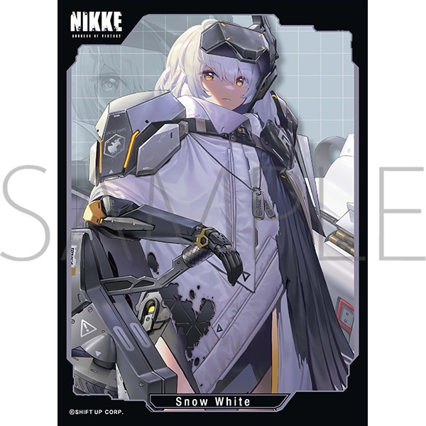 勝利の女神NIKKE 電源扉 フルホロ スリーブ付き&デッキケース付き 勝利