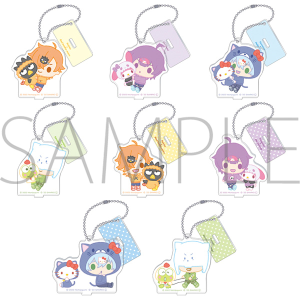 日常組 キャラバッジコレクション 日常組×サンリオキャラクターズ
