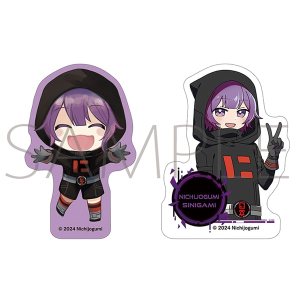 再販分】日常組 セカイ征服大作戦 ステッカーセット／ぺいんと: キャラ