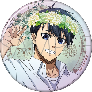 ブルーロック2期 ビッグホログラム缶バッジ／糸師 凛: キャラグッズ