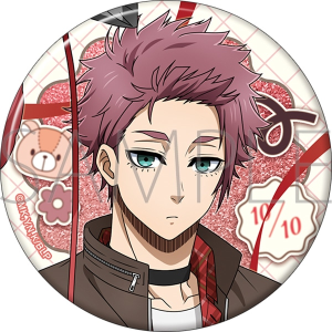 ブルーロック2期 ビッググリッター缶バッジ／士道 龍聖 バレンタイン