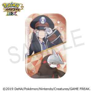ポケモンマスターズ EX』 スクエア缶バッジ／ウォロ＆トゲピー: キャラ
