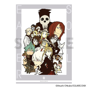 ソウルイーター展事後通販 トレーディングメタリックポストカード（全