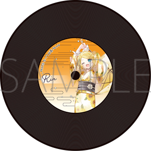 初音ミクシリーズ レコード風コースター／初音ミク: キャラグッズ