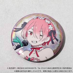Re：ゼロから始める異世界生活 グリッター缶バッジ／レム: キャラ