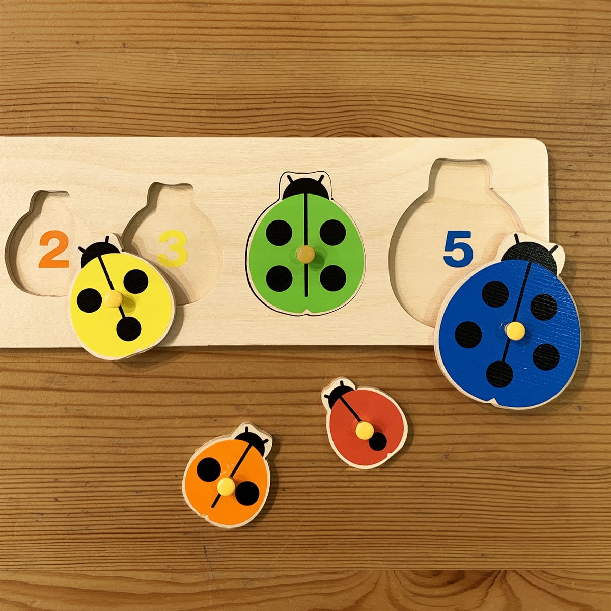 ファーストピックアップパズル てんとう虫: バリエーション表示