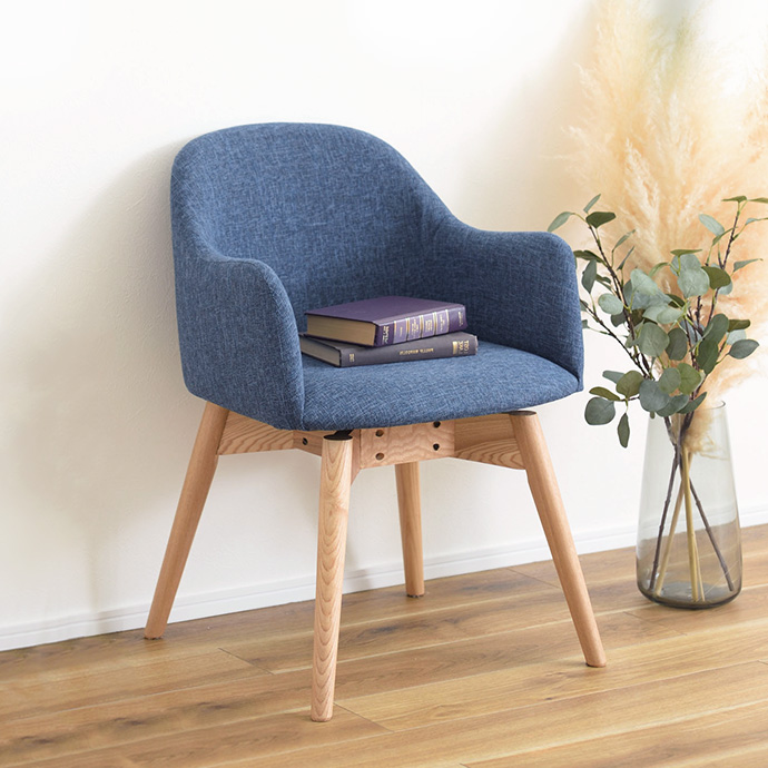 g1001325]【1脚】Karameri 回転式ダイニングチェア チェア | 家具