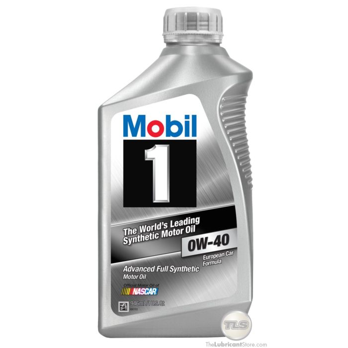 Mobil 1 0W40 (Case - 6 Quarts)