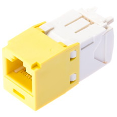 CJ688TGIW: カテゴリ6 モジュラージャック(TGタイプ・オフホワイト