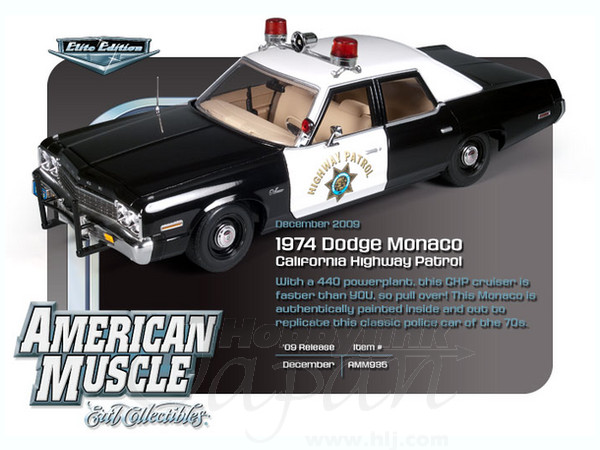 1/18 1974 ダッチ モナコ カルフォルニア・ハイウェイ パトロール