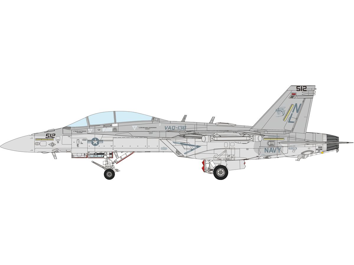 1/48 EA-18G グラウラー 電子戦攻撃機 イエロージャケッツ | HLJ.co.jp