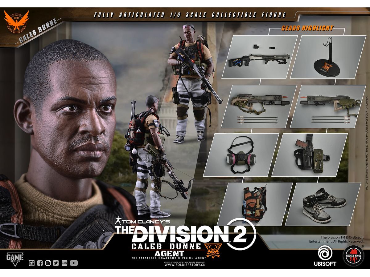 1/6 コレクティブルアクションフィギュア ディビジョン2 エージェント