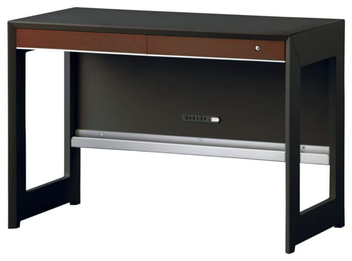 コイズミ] 幅105㎝デスク ワイズKWD-632BW(幅105㎝ﾃﾞｽｸ BK): デスク