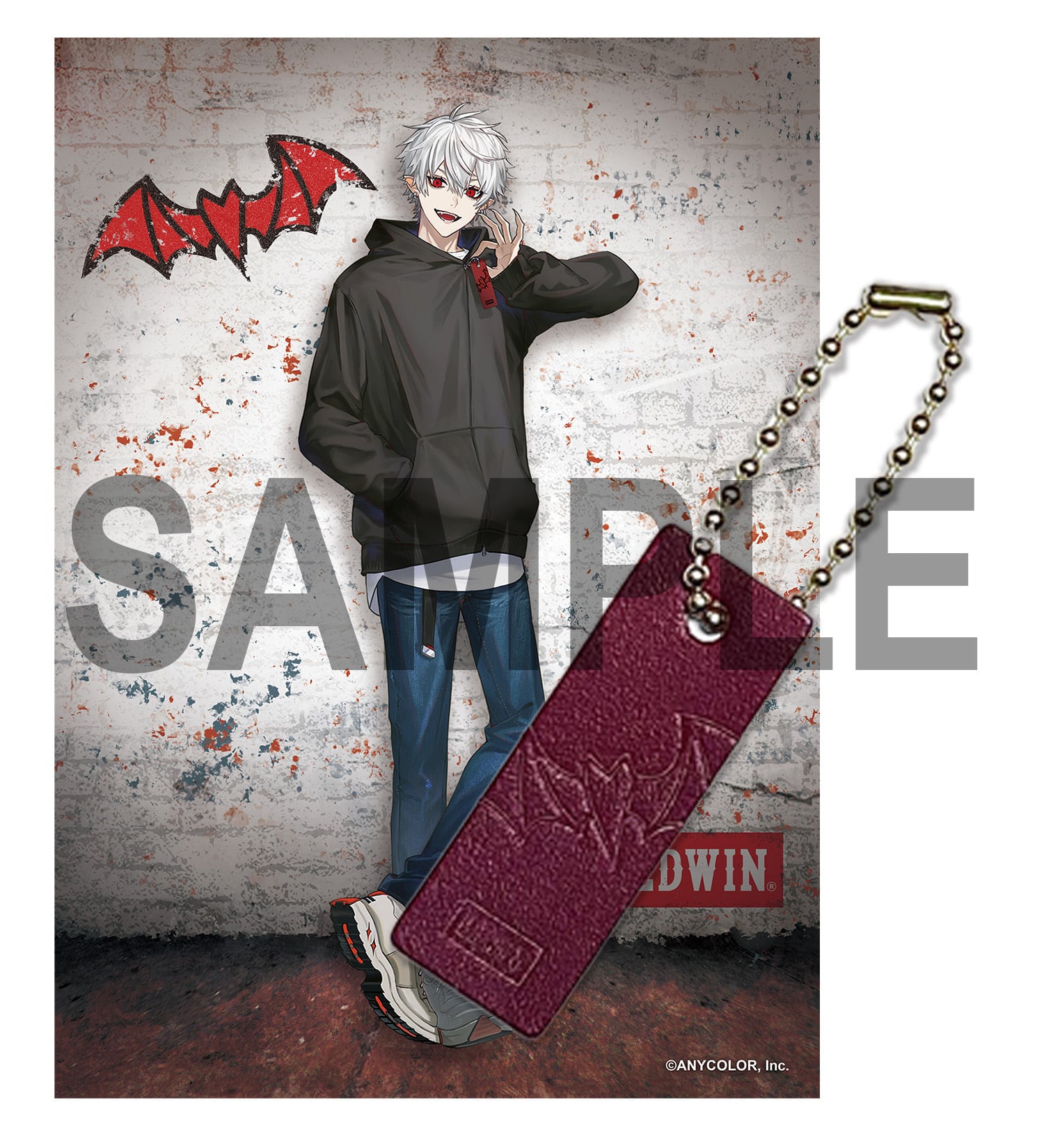 受付終了】【にじさんじ】葛葉×EDWIN ダブルジップパーカー|EDWIN