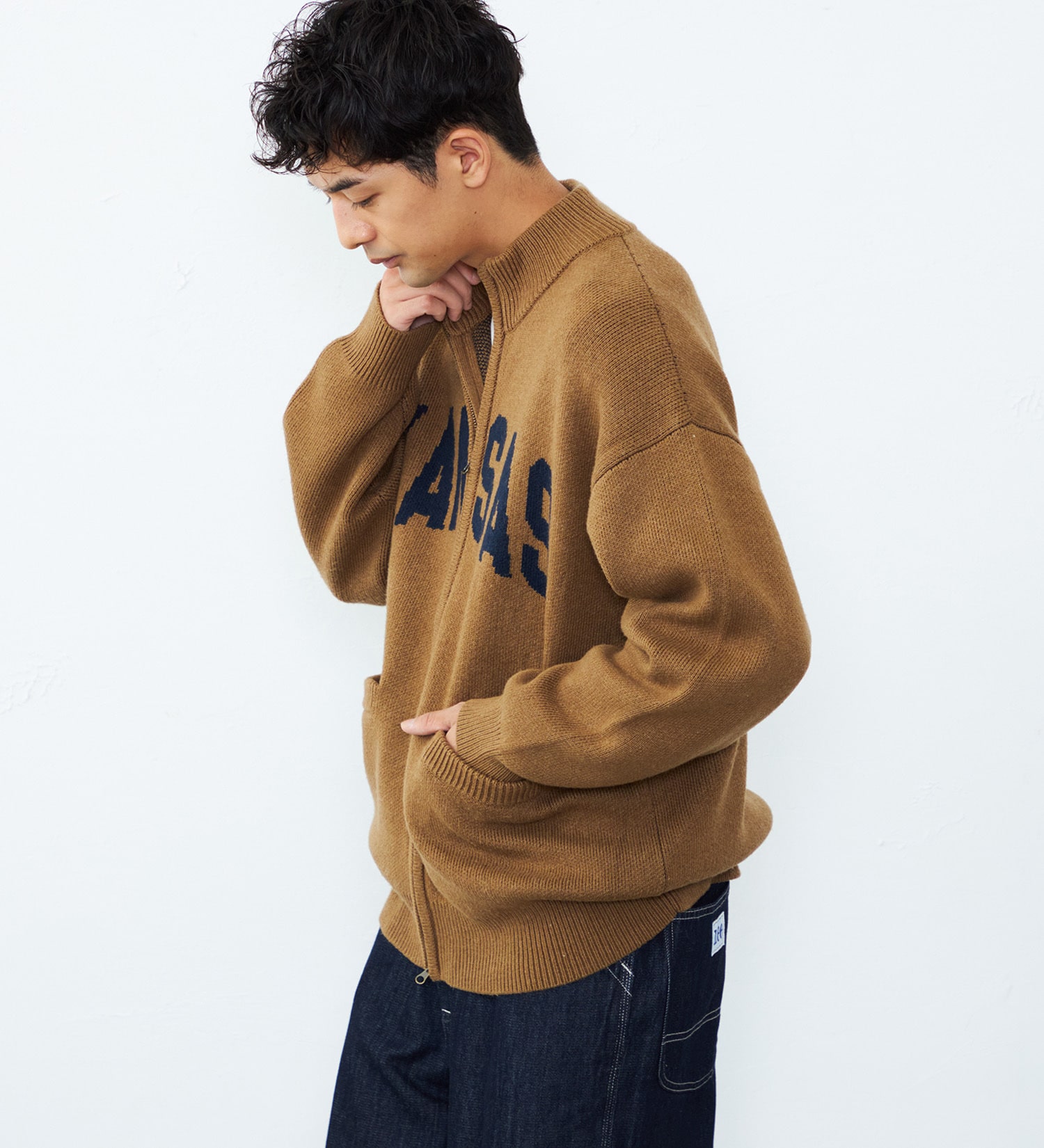 期間限定SALE】ジップアップニットジャケット|Lee|リー