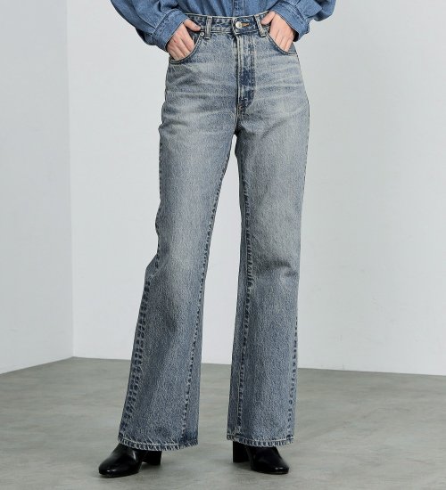 SOMETHING LISA ヴィンテージフレアデニムパンツ|SOMETHING|サムシング