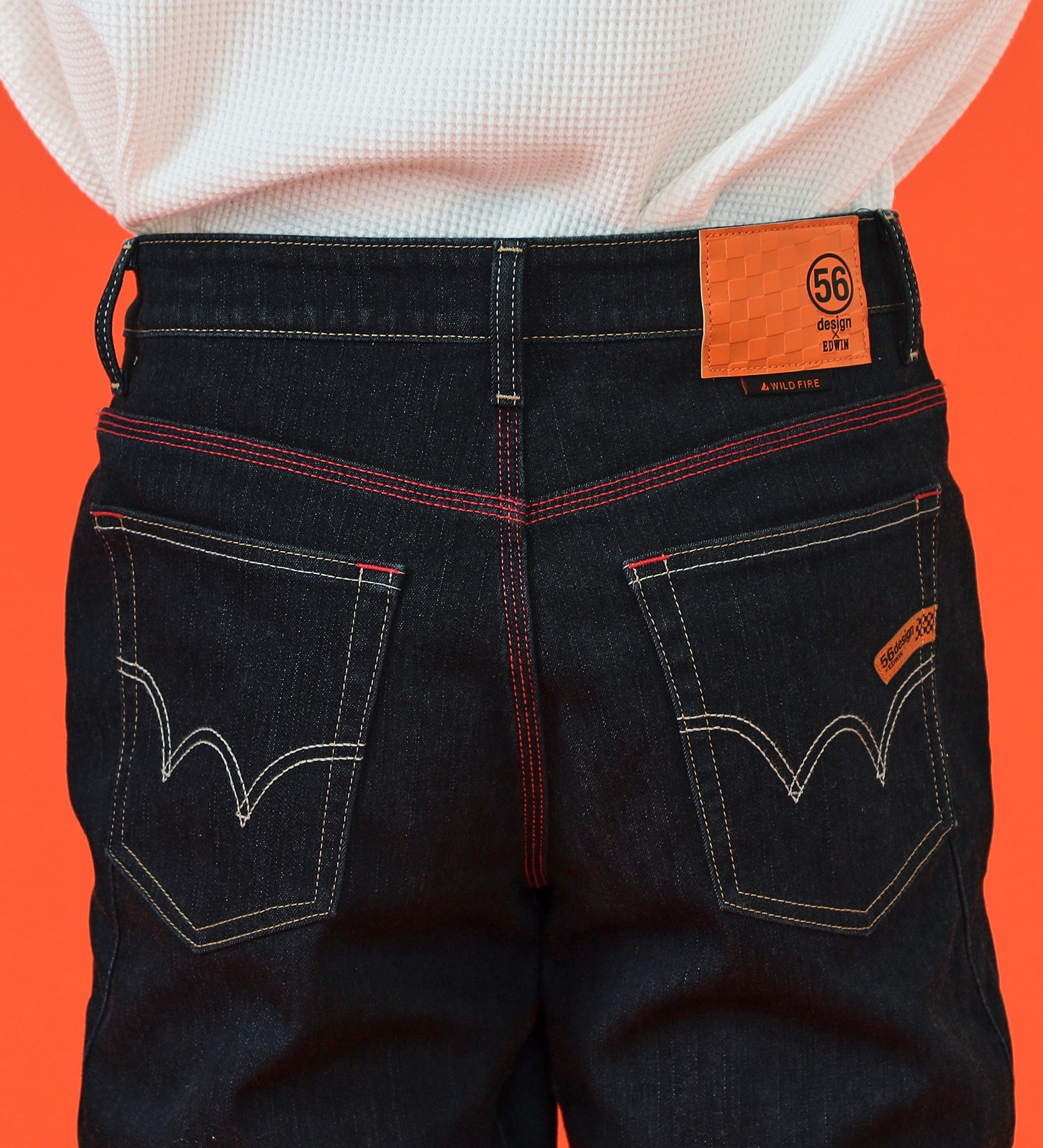 56design別注】【冬用】バイク用 WILD FIRE ライディングジーンズ