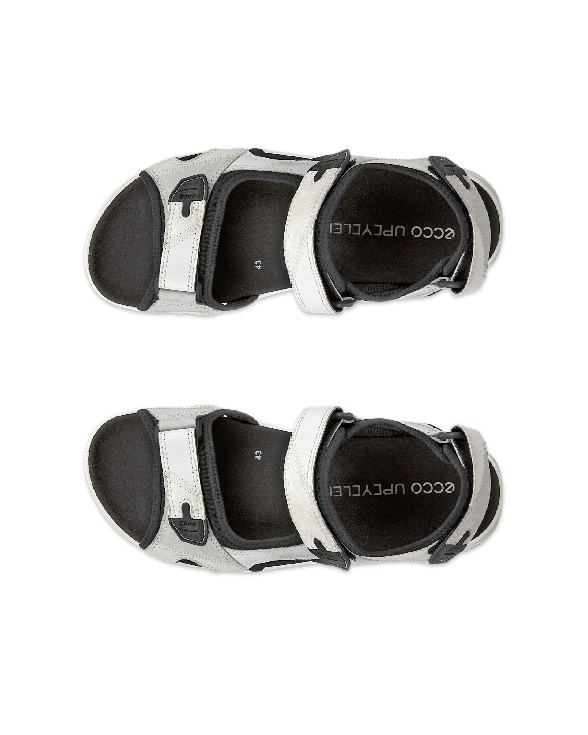 ECCO Offroad Upcycle メンズ レザーハイキングサンダル | マルチカラー