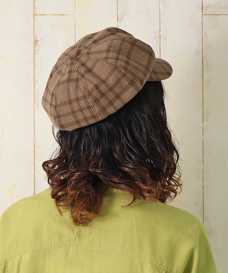 チェックキャスケット | Bleu Bleuet（ブルーブルーエ）公式通販