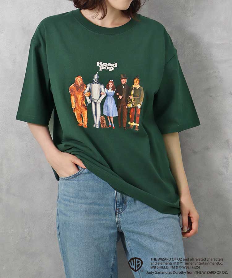 オズの魔法使いフロントプリントTシャツ Tシャツ シャツ トップス