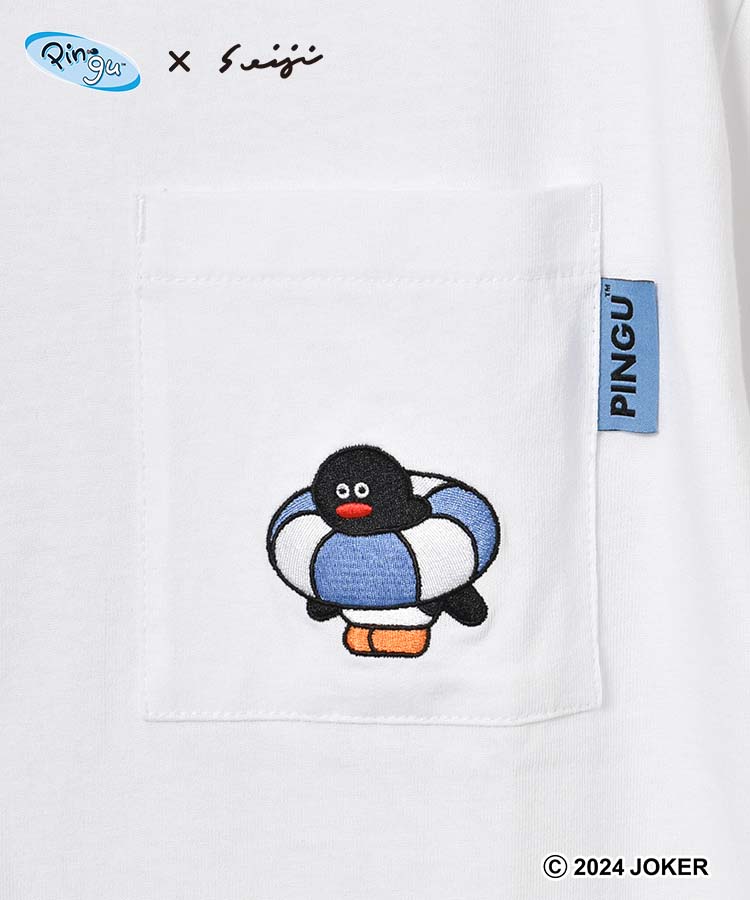 ピングー×マツモトセイジTシャツ Tシャツ ウェア ピングー ペンギン