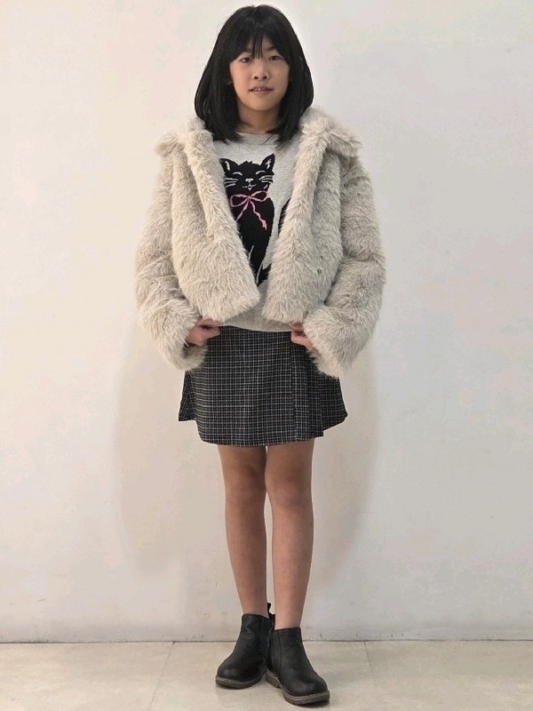 Gap公式オンラインストア | リサイクル フェイクファー クロップド