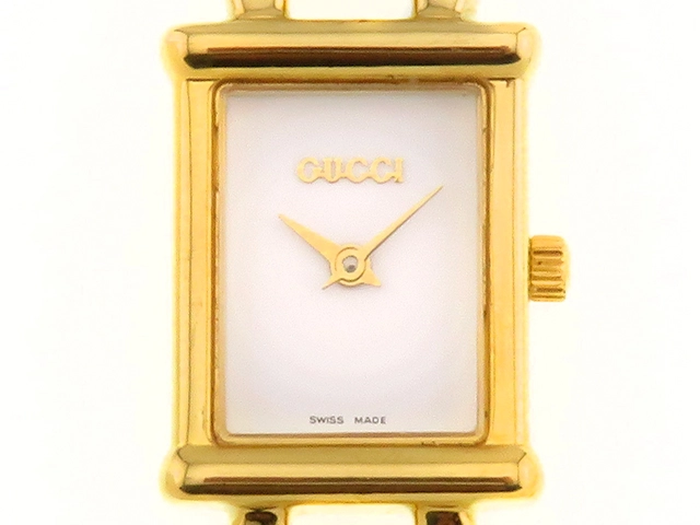 GUCCI 1800L ゴールド チェンジベルト 腕時計 付属品完備】GUCCI 1800L