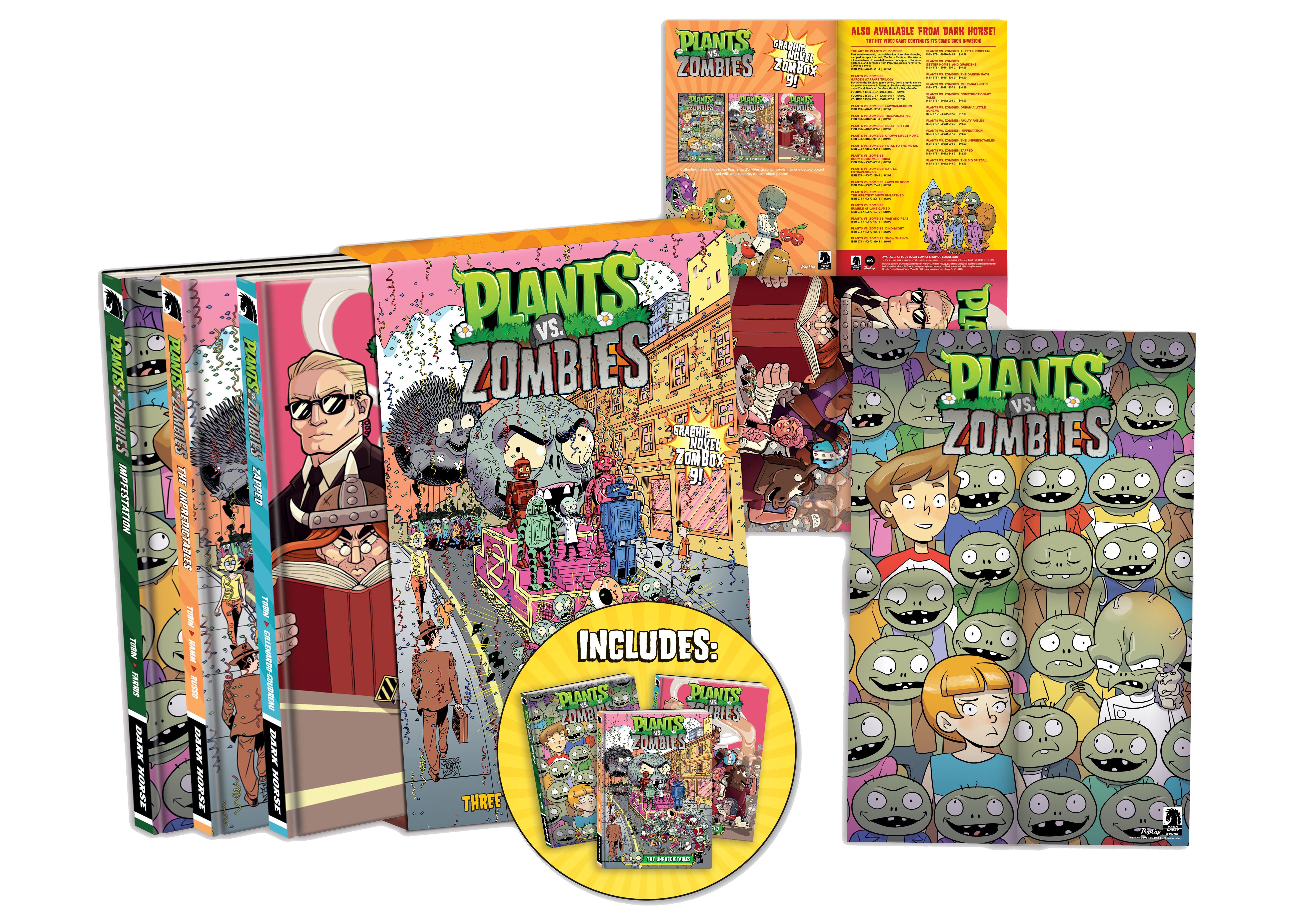 NEW “PLANTS VS. ZOMBIES” ZOMNIBUS AND BOXED SET EDITIONS COMING