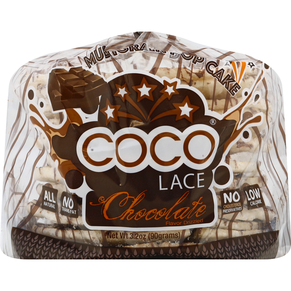 COCO LACE Pop Cake, Multigrain, Chocolate Flavor Drizzled Same-Day