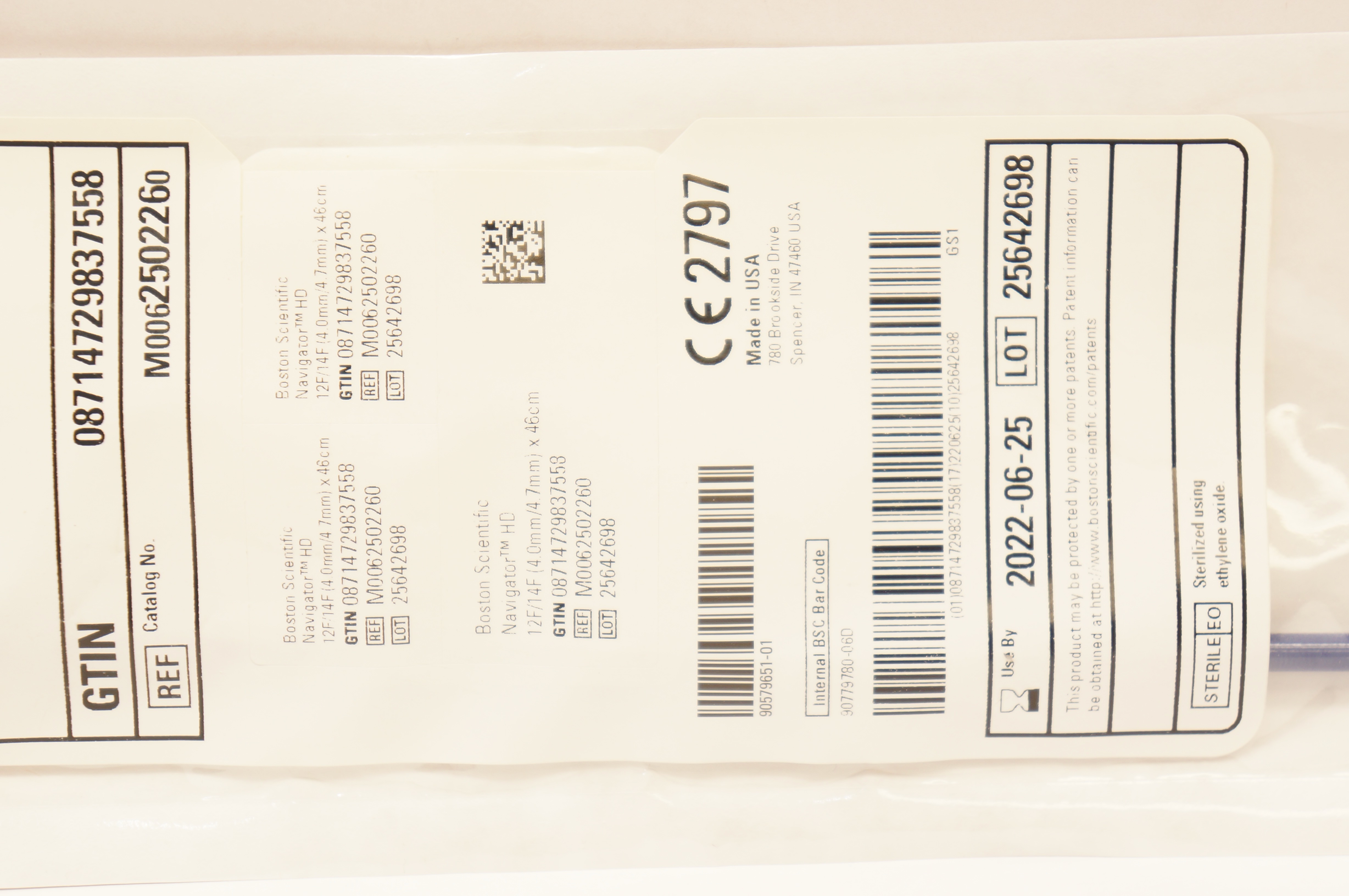 Boston Scientific 250226 Navigator Ureteral Access Sheath Set 12F