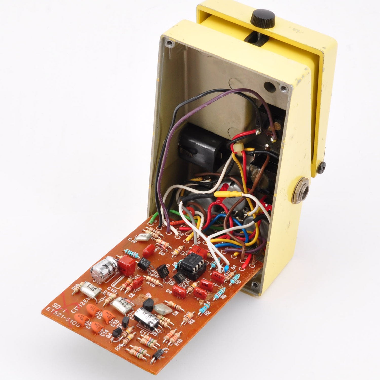 Boss SD-1 Modified FuzzFusion SuperOverdrive Clipping 1N34A&LED3mm