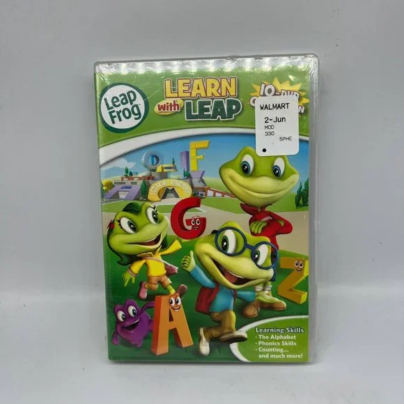 Media | Leap Frog Learn With Leap 1 Dvd Collection | Poshmark