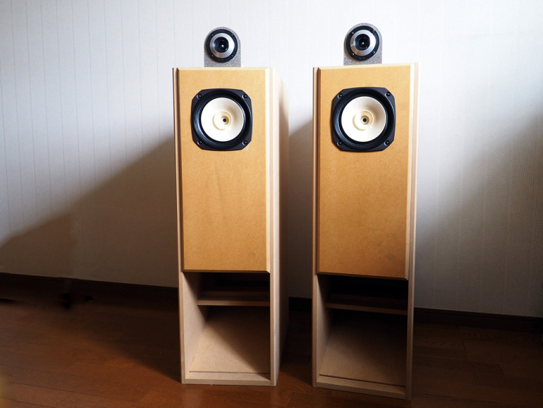 大人の自由工作】高さ90cmの本格派！BearHornのバックロードホーン『BW