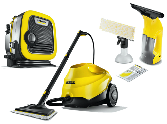 全部欲しいかも！超コンパクト高圧洗浄機、高性能スチームクリーナー