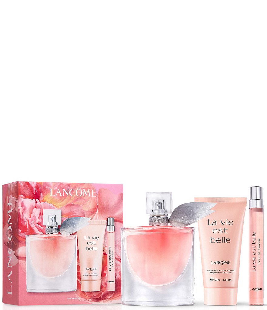 Lancome La Vie est Belle Perfume and Lotion 3-Piece Gift Set