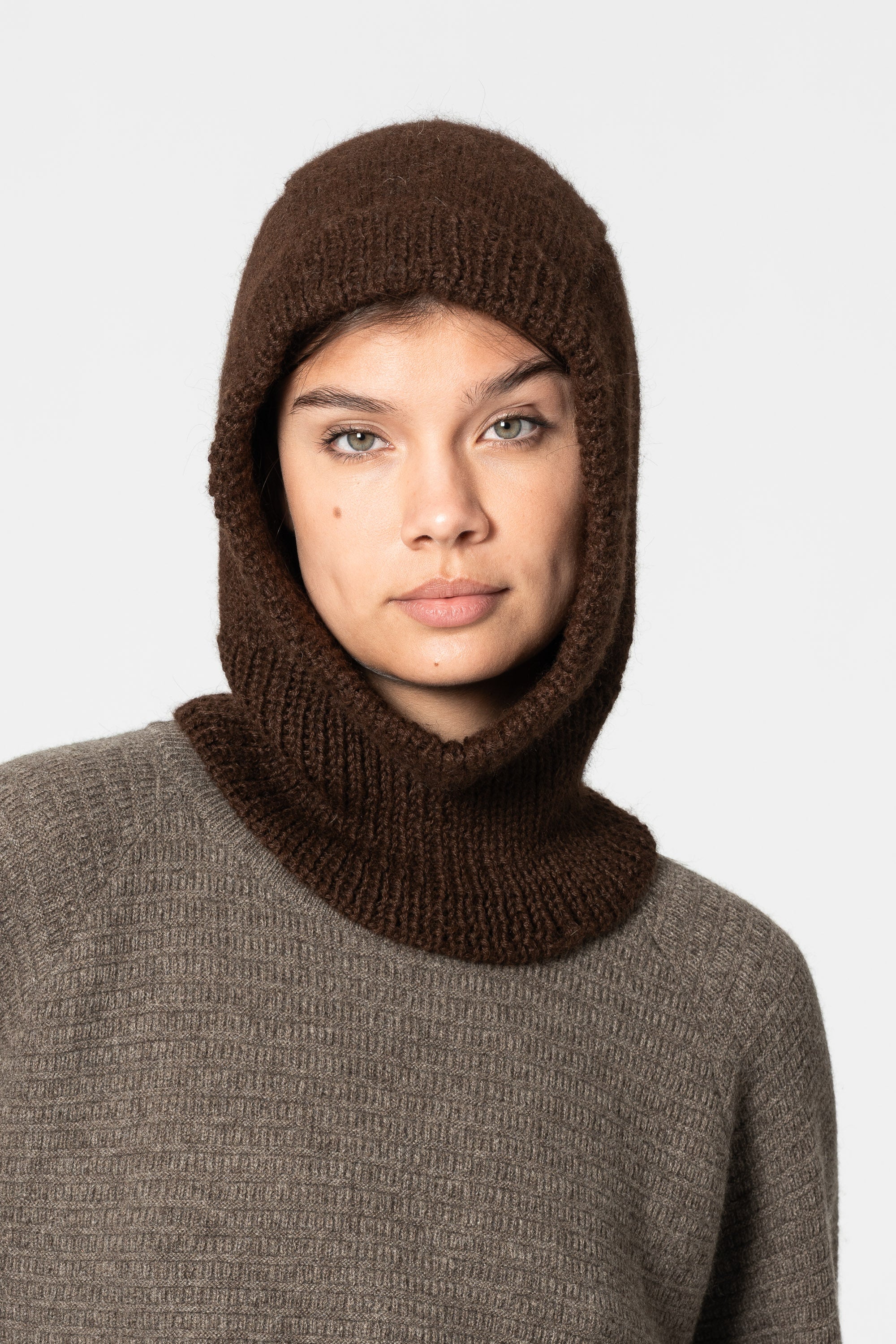 Warm Hug Handmade Balaclava アリソンブラウン 即完品 Warm Hug