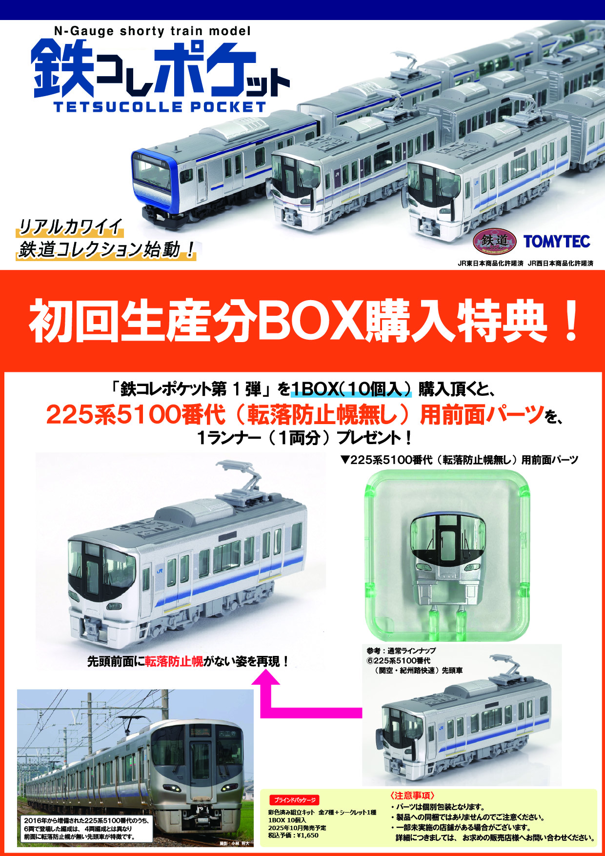 鉄コレポケット第1弾 東西JR快速電車編｜製品をさがす｜ジオコレ