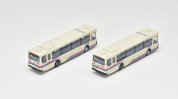 京王バスさよなら西工96MC 中型ロング車 京王電鉄バスカラー2台セット