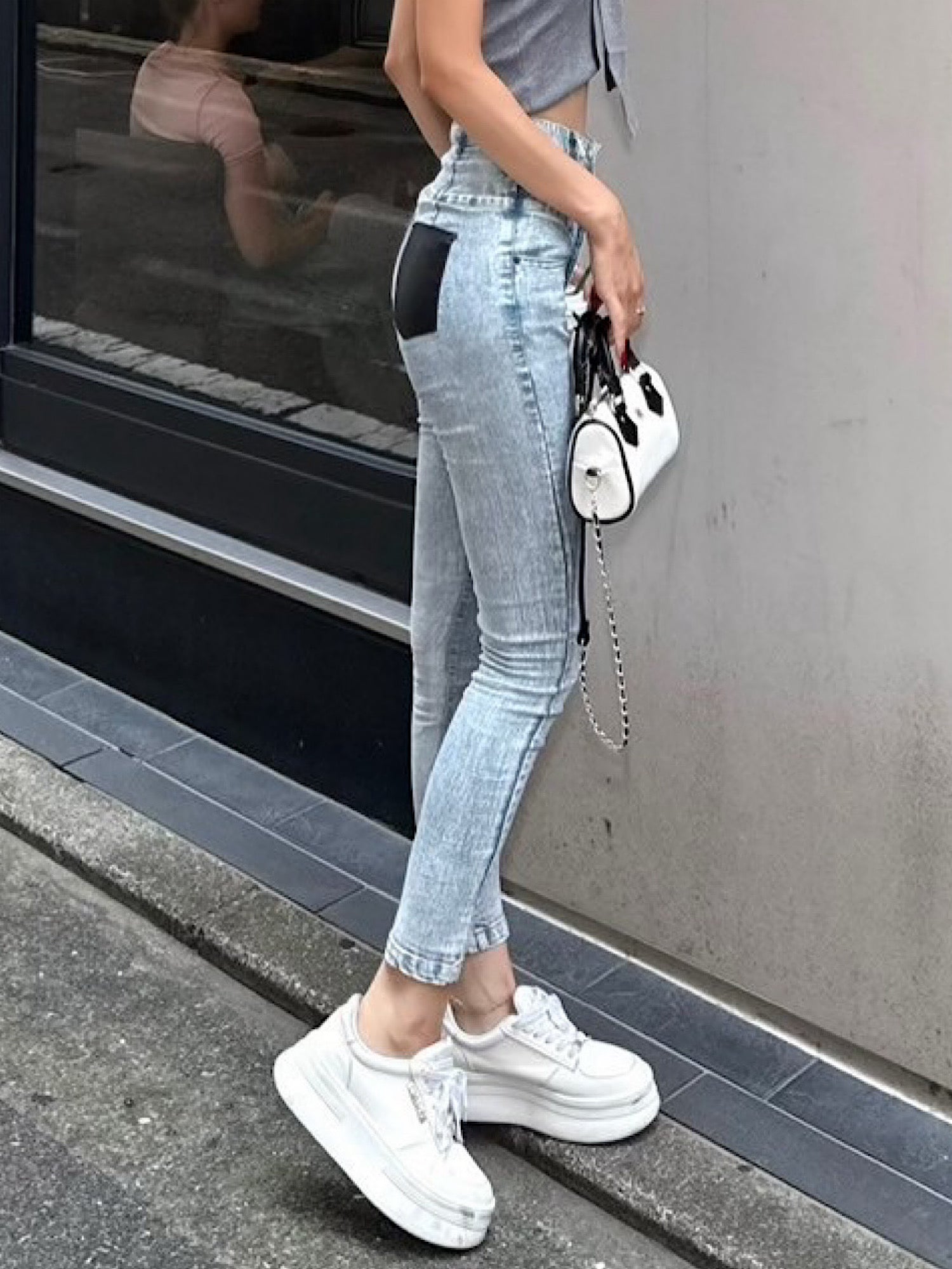 High waist skinny denim | DIANTÉ (ディアンテ)公式通販サイト