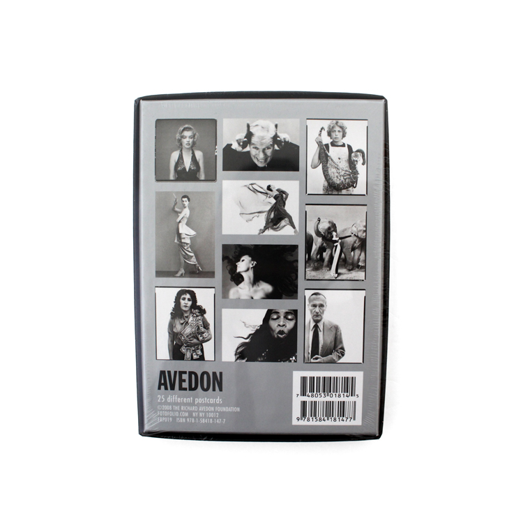 Dead Stock｜Richard Avedon Post Card Box｜25 different postcards